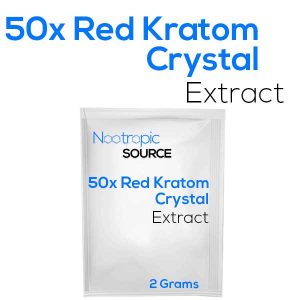 50x Red Kratom Crystal Extract Powder